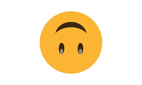 emoji de cabeça para baixo